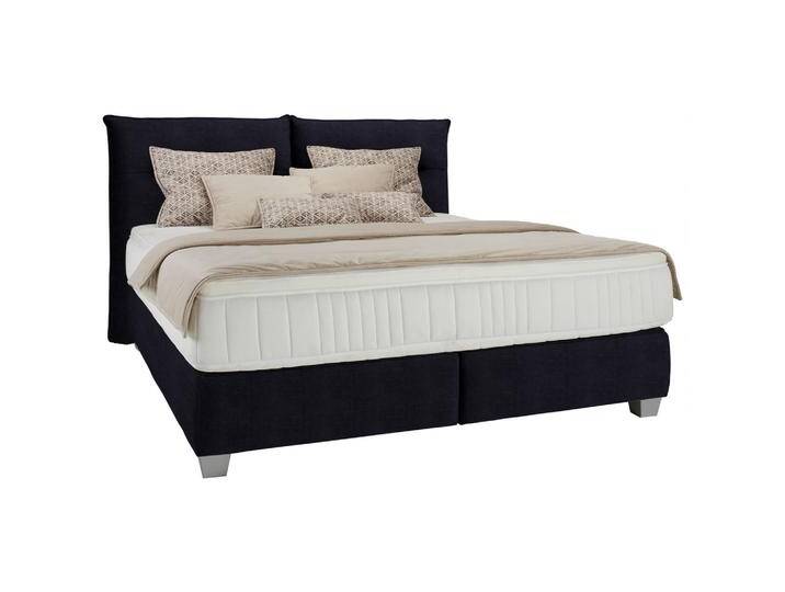 Boxspringbett Fog in Schwarz ca. 180x200cm von Premium-Living