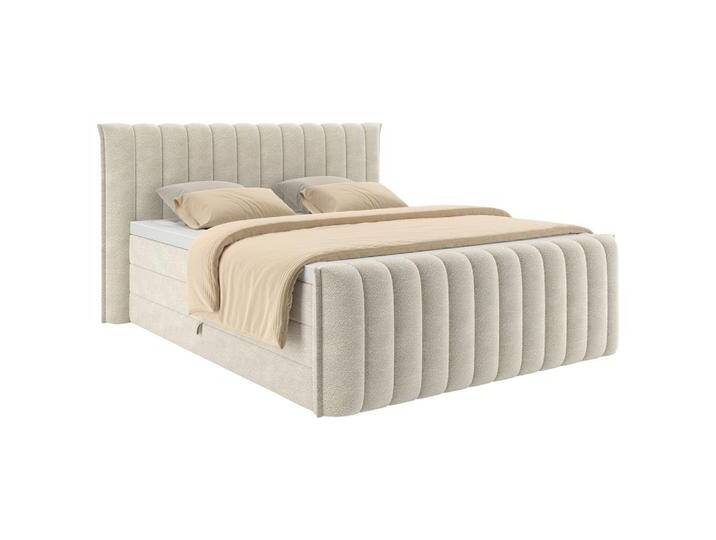 Boxspringbett Lina Beige ca. 180x200cm Boxspringbett Lina Beige ca. 180x200cm von Premium-Living