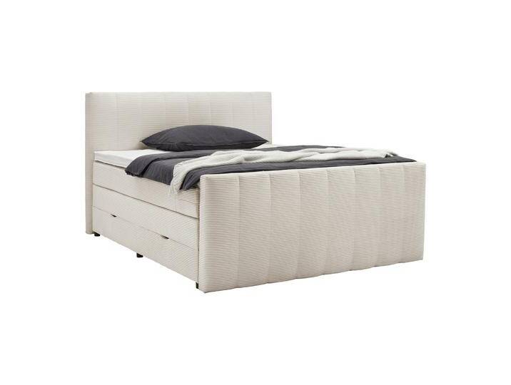 Boxspringbett Malaga Beige ca. 160x200cm von Premium-Living