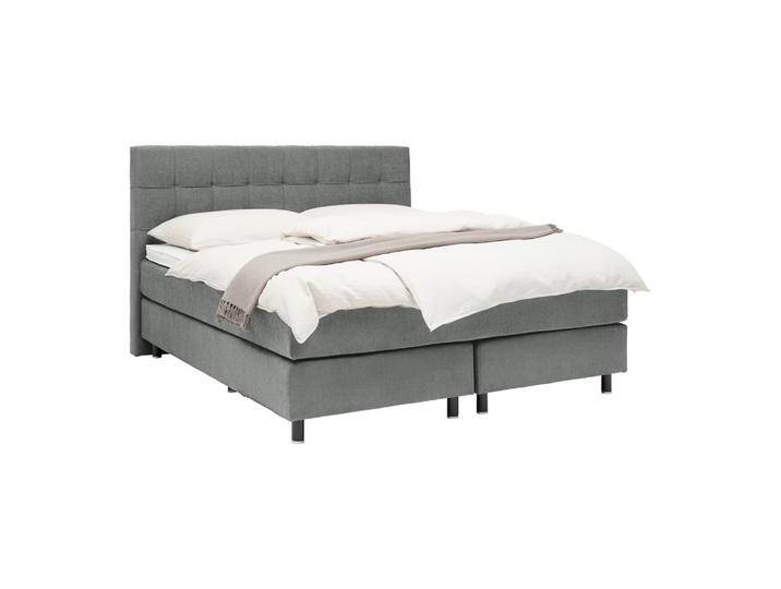 Boxspringbett Primo Graphitfarben ca. 180x200cm von Premium-Living