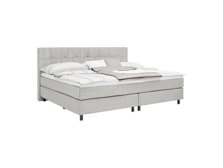 Boxspringbett Primo Hellgrau ca. 220x200cm Boxspringbett Primo Hellgrau ca. 220x200cm von Premium-Living