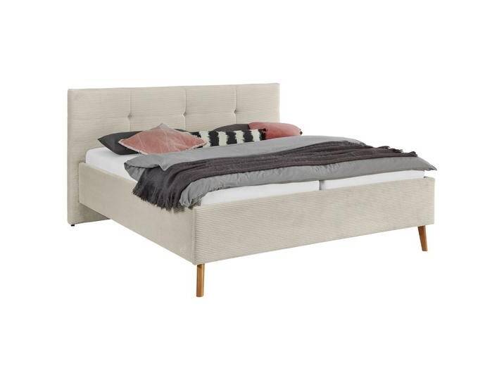 Polsterbett Meila Beige ca. 180x200cm von Premium-Living