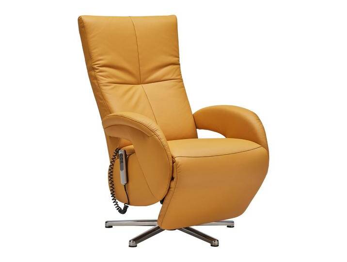 Relaxsessel Sitting 2 in Leder Curry von Premium-Living