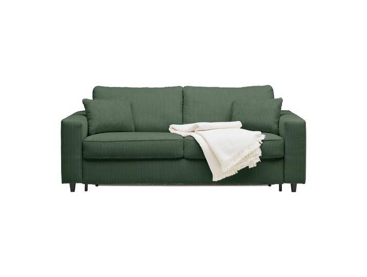 Schlafsofa Agneta Dunkelgrün von Premium-Living