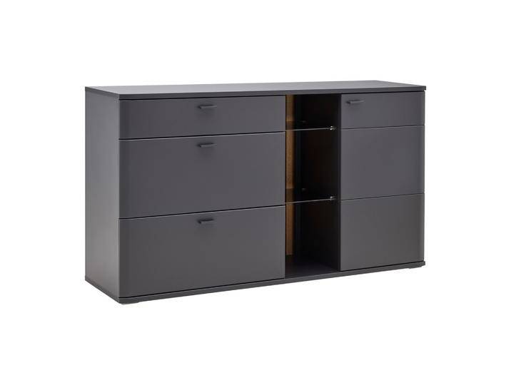 Sideboard Carreto in Schwarz/Eichefarben Sideboard Carreto in Schwarz/Eichefarben von Premium-Living