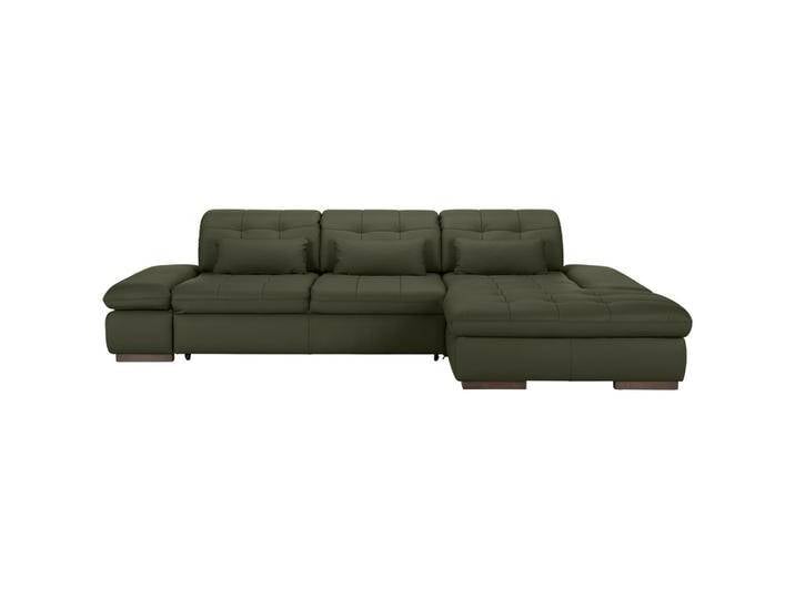 Wohnlandschaft Sanfino Leder Anthrazit von Premium-Living