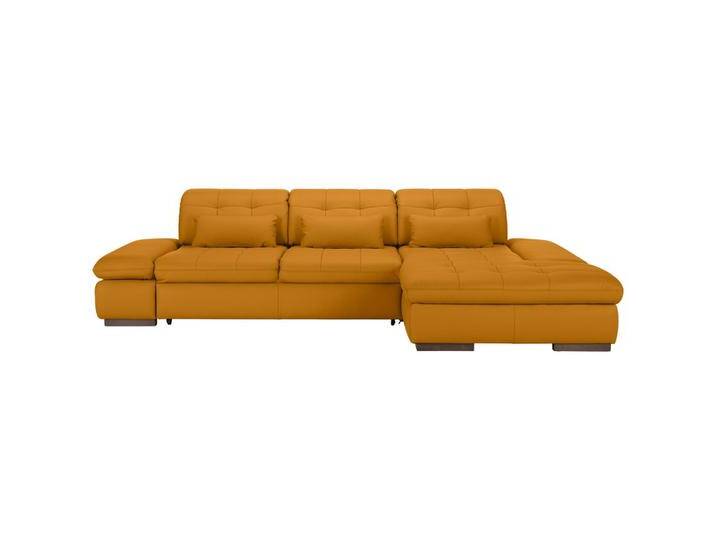Wohnlandschaft Sanfino Leder Gelb Wohnlandschaft Sanfino Leder Gelb von Premium-Living