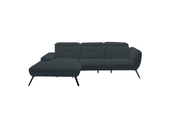 Wohnlandschaft Seattle Schwarz von Premium-Living