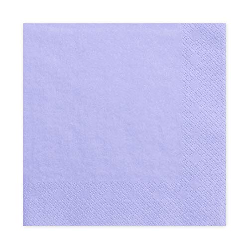 Premium Weddings Papierservietten helllila 33 x 33 cm 3-lagig 20 Stück von Premium Weddings