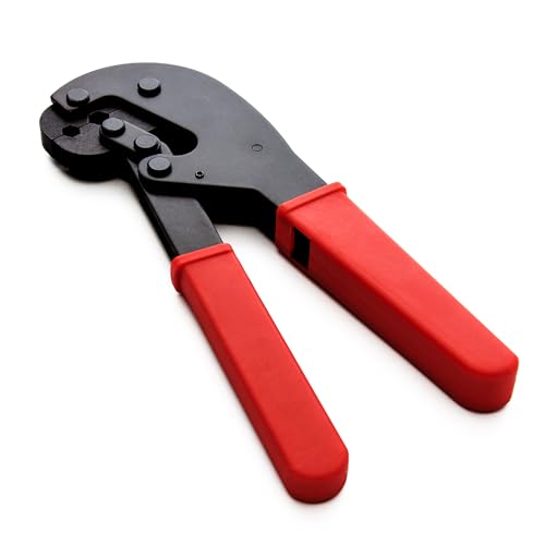 PremiumX PX-106C Crimpzange SAT Crimpwerkzeug für Antennen Koaxialkabel F-Stecker Presszange Crimping-Tool PremiumX PX-106C Crimpzange SAT Crimpwerkzeug für Antennen Koaxialkabel F-Stecker Presszange Crimping-Tool von Premium X