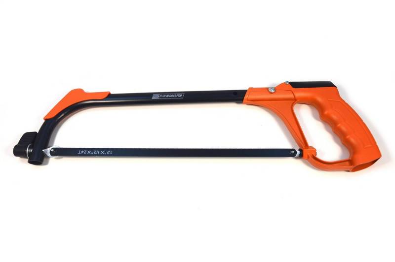 Premium tools Handsäge Handsäge Sägeblatt Säge Metallsäge Gummigriff mit 2 Ersatzmesser (1-St) von Premium tools