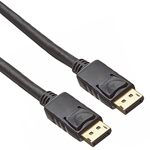 PremiumCord 4K DisplayPort 1.2 Verbindungskabel M/M 1 m, Stecker auf Stecker Kabel, 18Gbps, Video 4K@60Hz 2160p, Full HD 1080p, HDCP, vergoldete Anschlüsse, schwarz PremiumCord 4K DisplayPort 1.2 Verbindungskabel M/M 1 m, Stecker auf Stecker Kabel, 18Gbps, Video 4K@60Hz 2160p, Full HD 1080p, HDCP, vergoldete Anschlüsse, schwarz von PremiumCord