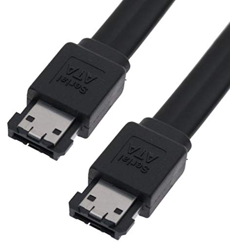 PremiumCord Kabel eSATA-eSATA, 50 cm, geschirmt, schwarz PremiumCord Kabel eSATA-eSATA, 50 cm, geschirmt, schwarz von PremiumCord