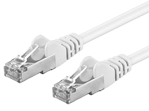 PremiumCord Patchkabel CAT6a S-FTP, RJ45-RJ45, AWG 26/7 2m Farbe weiß PremiumCord Patchkabel CAT6a S-FTP, RJ45-RJ45, AWG 26/7 2m Farbe weiß von PremiumCord