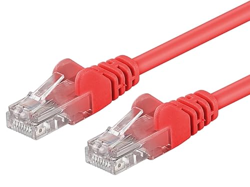 PremiumCord Netzwerkkabel, Ethernet, LAN & Patch Kabel CAT5e, UTP, Schnell flexibel & Robust RJ45 Kabel 1Gbit/S, AWG 26/7, Kupferkabel 100% Cu, Rot, 0, 25m PremiumCord Netzwerkkabel, Ethernet, LAN & Patch Kabel CAT5e, UTP, Schnell flexibel & Robust RJ45 Kabel 1Gbit/S, AWG 26/7, Kupferkabel 100% Cu, Rot, 0, 25m von PremiumCord