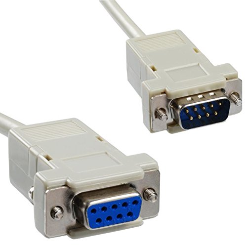 PremiumCord Serielles Verlängerungskabel Demontierbar Canon 9Pin, Stecker auf Buchse, 5m von PremiumCord