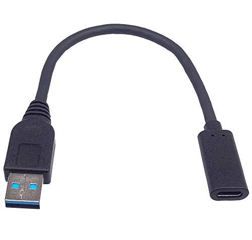 PremiumCord USB 3.0 auf USB-C Kabeladapter, USB 3.0 Typ A Stecker, USB 3.1 Typ C Buchse, Kabellänge 20cm von PremiumCord