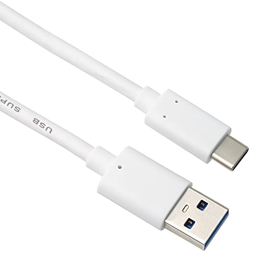 PremiumCord USB-C zu USB 3.0 Verbindungskabel 3m, SuperSpeed ​​Datenkabel bis 10Gbit / S, Anschluss bis 3A, USB 3.1 Generation 2 Typ C Stecker, Farbe Weiß, Länge 0,5m von PremiumCord