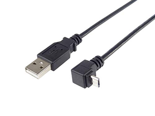 PremiumCord USB - Micro USB 2.0 High Speed Datenkabel, 5Pins, AWG28, Farbe schwarz, Länge 1,8m von PremiumCord
