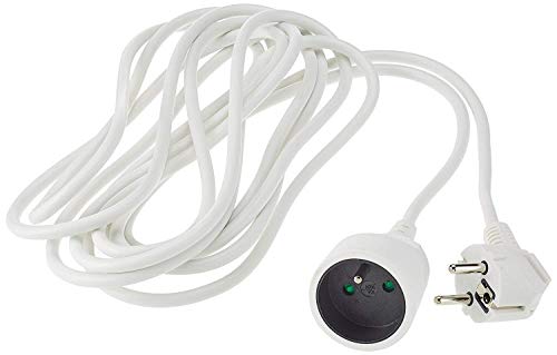 PremiumCord Verlängerungskabel 230V 5m mit Kindersicherung, Stromkabel, Netzkabel, Schuko-Verlängerung, Buchse auf Stecker Typ E, Farbe Weiß PPE1-05 5 m PremiumCord Verlängerungskabel 230V 5m mit Kindersicherung, Stromkabel, Netzkabel, Schuko-Verlängerung, Buchse auf Stecker Typ E, Farbe Weiß PPE1-05 5 m von PremiumCord