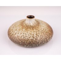Vase Studiokeramik Vintage Paul Eydner Flach Minimalistisch 60Er Mid Century Handarbeit P0190 Vase Studiokeramik Vintage Paul Eydner Flach Minimalistisch 60Er Mid Century Handarbeit P0190 von PremiumFORM