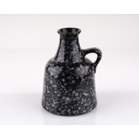 Vintage Vase Strehla Midnight Schneeflocken Mid Century Design P0323 von PremiumFORM