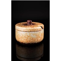 Vintage Zuckergefäß Studiokeramik Steuler 60Er Mid Century Handarbeit P0296 Vintage Zuckergefäß Studiokeramik Steuler 60Er Mid Century Handarbeit P0296 von PremiumFORM