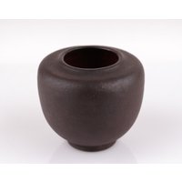 studiokeramik Vase Von Erhard Goschala Braun Matt Mcm Design Pf1786 von PremiumFORM