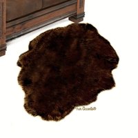 Zotteliger Kunstfell Teppich - Biber Fell Zufälliger Bärenfell Weicher Zottelfell Designer Dekor Zotteliger Kunstfell Teppich - Biber Fell Zufälliger Bärenfell Weicher Zottelfell Designer Dekor von PremiumFauxFurRugs
