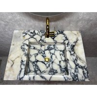 Calacatta Viola Marmor Waschbecken, Badezimmer Eitelkeiten von PremiumMarbleStone