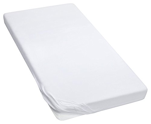 PremiumShop321 Hotel Spannbettlaken Spann-H 140x200-160x200 weiß 180g/m² Mischgewebe Spannbetttuch sehr stabil und strapazierfähig alle Größen PremiumShop321 Hotel Spannbettlaken Spann-H 140x200-160x200 weiß 180g/m² Mischgewebe Spannbetttuch sehr stabil und strapazierfähig alle Größen von PremiumShop321