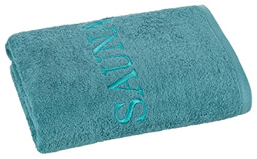 PremiumShop321 Saunatuch 70x200 cm - 500g/m² Schriftzug Sauna-grün PremiumShop321 Saunatuch 70x200 cm - 500g/m² Schriftzug Sauna-grün von PremiumShop321