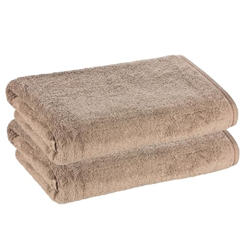 PremiumShop321 2er Pack Duschtuch 70x140 Frottierserie Profi-Star 500g/m² walnuss PremiumShop321 2er Pack Duschtuch 70x140 Frottierserie Profi-Star 500g/m² walnuss von PremiumShop321