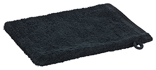 PremiumShop321 5er Pack Waschhandschuh Frottierserie Profi-Star 500g/m² schwarz von PremiumShop321