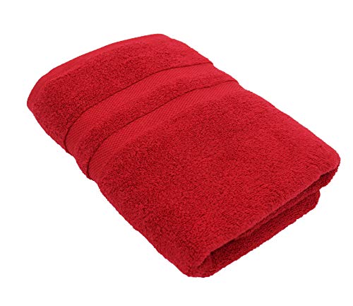 PremiumShop321 Duschtuch - Handtuch Soft Cotton 100% Baumwolle - 70x140 cm (rot) von PremiumShop321