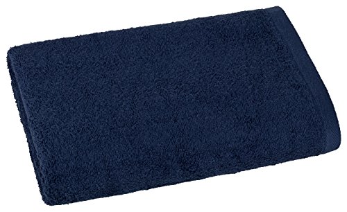 PremiumShop321 Duschtuch 70x140 cm - 500g/m² ohne Bordüre-Marine von PremiumShop321