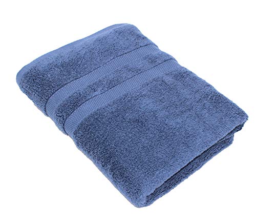 PremiumShop321 Handtuch Serie Soft Cotton 100% Baumwolle (Rauchblau, 1 St Duschtuch 70x140) von PremiumShop321