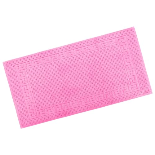 PremiumShop321 Restposten Floringo Badvorleger/Badematte Exclusiv 1100 g/m² / Badeteppich-pink-50x100 von PremiumShop321