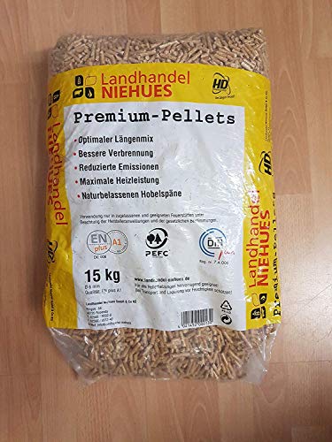 Holzpellets nach DIN Plus 15 Kg Sackware von Unbekannt