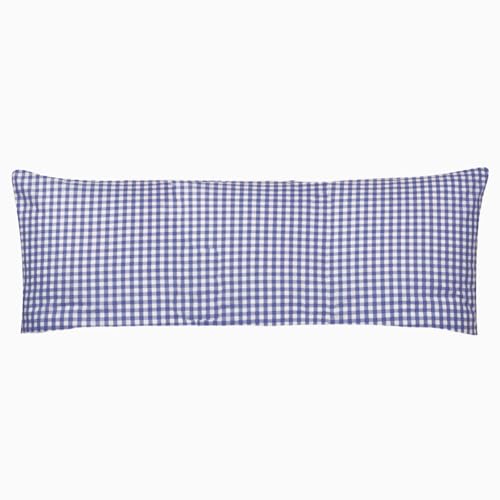 PremiumShop321 Bettwäsche Serie Züchen Landhaus Karo Reißverschluss 95° waschbar -weiß/blau-Kissenbezug 40x145 PremiumShop321 Bettwäsche Serie Züchen Landhaus Karo Reißverschluss 95° waschbar -weiß/blau-Kissenbezug 40x145 von PremiumShop321