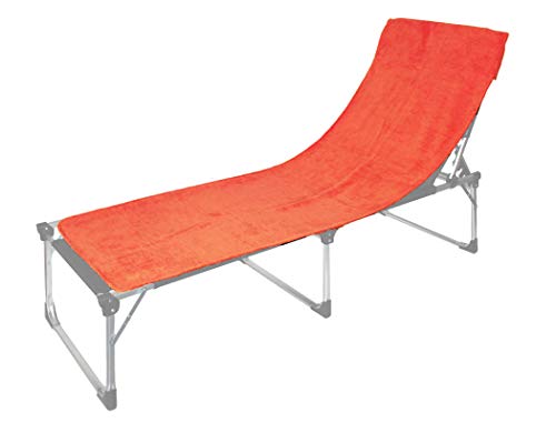 Premiumshop321 Schonbezug Twin-Star (Gartenliege 70x200, Koralle) von Premiumshop321