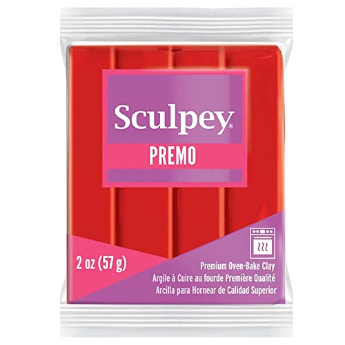 Sculpey Premo Sculpey Polymer Clay 2oz-Cadmium Red von Sculpey