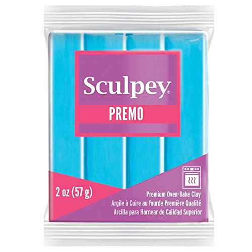 Sculpey Premo Sculpey Polymer Clay 2oz-Turquoise, c1 von Sculpey