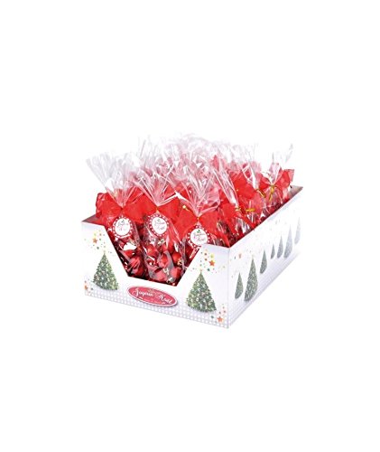 Present einfach 16 Stück Kugeln Uni Durchmesser 3 cm rot von Present Simple