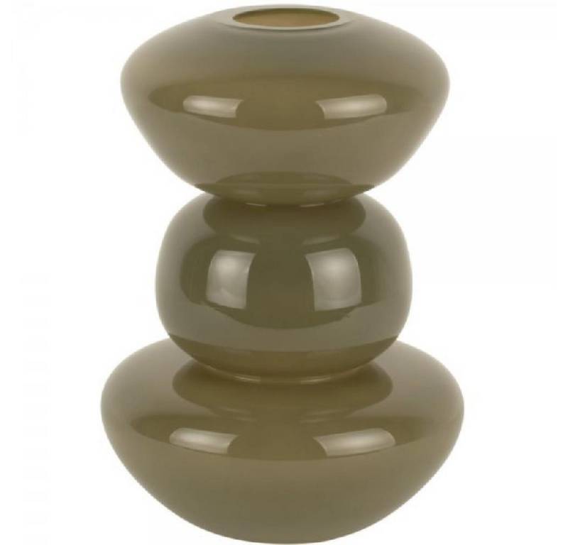 Present Time Dekovase Vase Bubbles Glas Dark Green (Medium) von Present Time