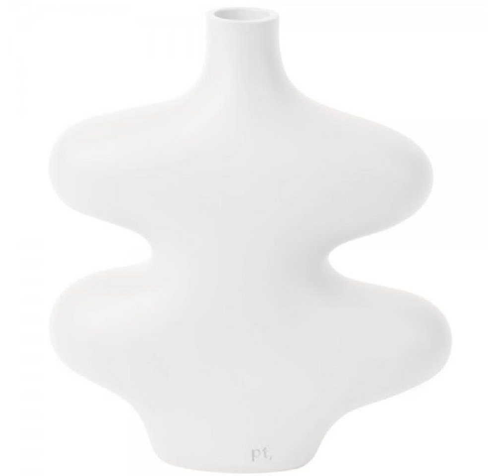 Present Time Dekovase Vase Organic Curves White (Small) von Present Time