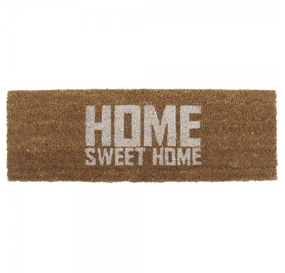 Present Time Fußmatte Fußmatte Home Sweet Home Kokosfasern (75x25cm) von Present Time