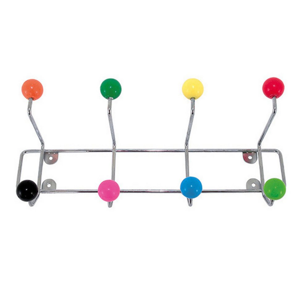Present Time Garderobenhaken Saturnus Garderobe mit 8 bunten Haken Present Time Garderobenhaken Saturnus Garderobe mit 8 bunten Haken von Present Time