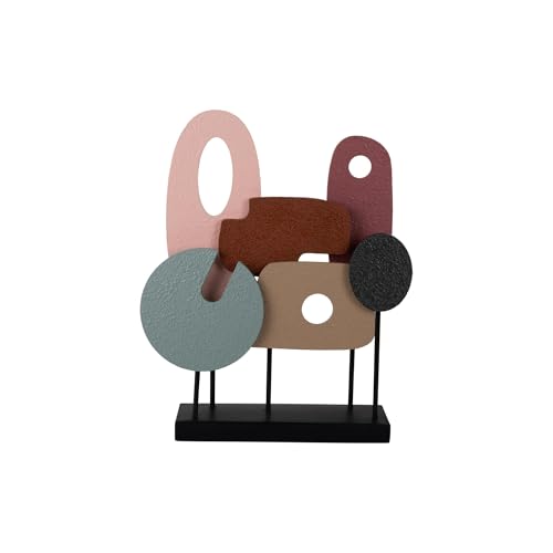 Present Time Ornament Abstract Art - Multicolor - 36x9.5x44cm - Bio - MDF - Dekoaufsteller - Deko Wohnzimmer & Schlafzimmer Present Time Ornament Abstract Art - Multicolor - 36x9.5x44cm - Bio - MDF - Dekoaufsteller - Deko Wohnzimmer & Schlafzimmer von Present Time