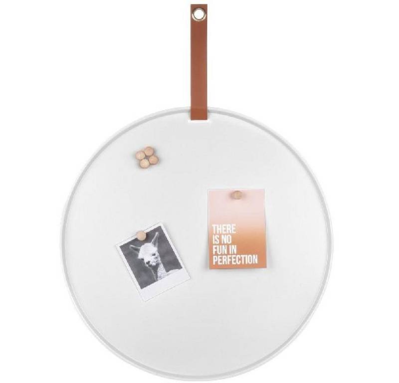 Present Time Pinnwand Magnettafel mit Magneten Perky Weiß (7-teilig) von Present Time